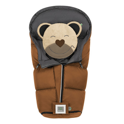 odenwälder Fußsäckchen Babyschlafsack Mucki Creamy Caramel Wintermodell
