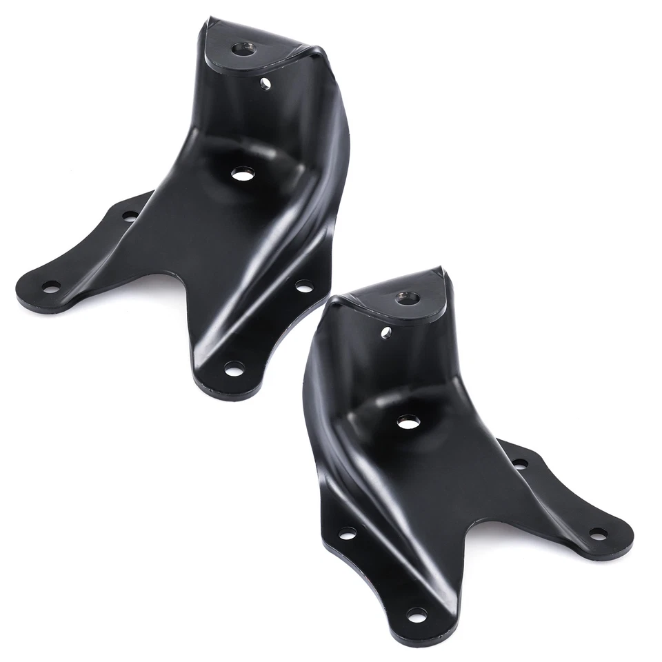 Kit de par de colgadores de grillete de resorte de hoja trasera para Ford F150 F250 F350 Bronco Foto 2 de 4