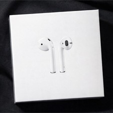 Apple AirPods Bluetooth In-Ear Earbuds with Wireless Charging Case White