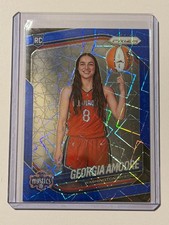 Georgia Amoore 2025 Panini Prizm WNBA RC #140 Variation Blue Velocity