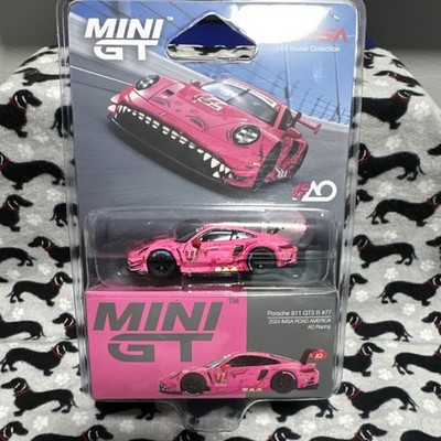 MINI GT 1:64 Porsche 911 GT3 R #77 2024 IMSA Road America AO