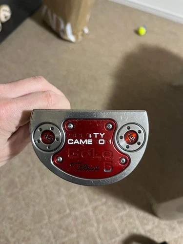 Titleist Vhtf Lefty Scotty Cameron Select Golo 5 Putter 34 Inch Rare Golf Club M