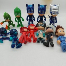 PJ Masks Figures Lot Of 12 Various Sizes Cake Toppers