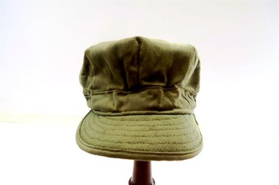 個人装備 US ARMY M-43 COTTON FIELD CAP Vintage WWII US Army M43 Cotton OD Field Cap Visor M-1943 Hat 1st