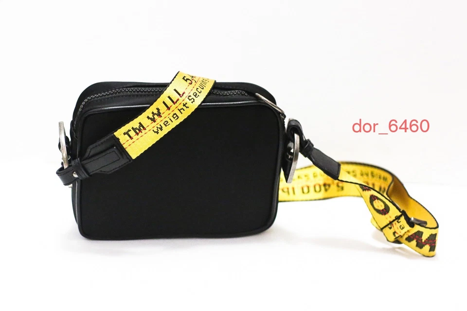 Off White Stripes Crossbody Black Bag - Image 2 of 4