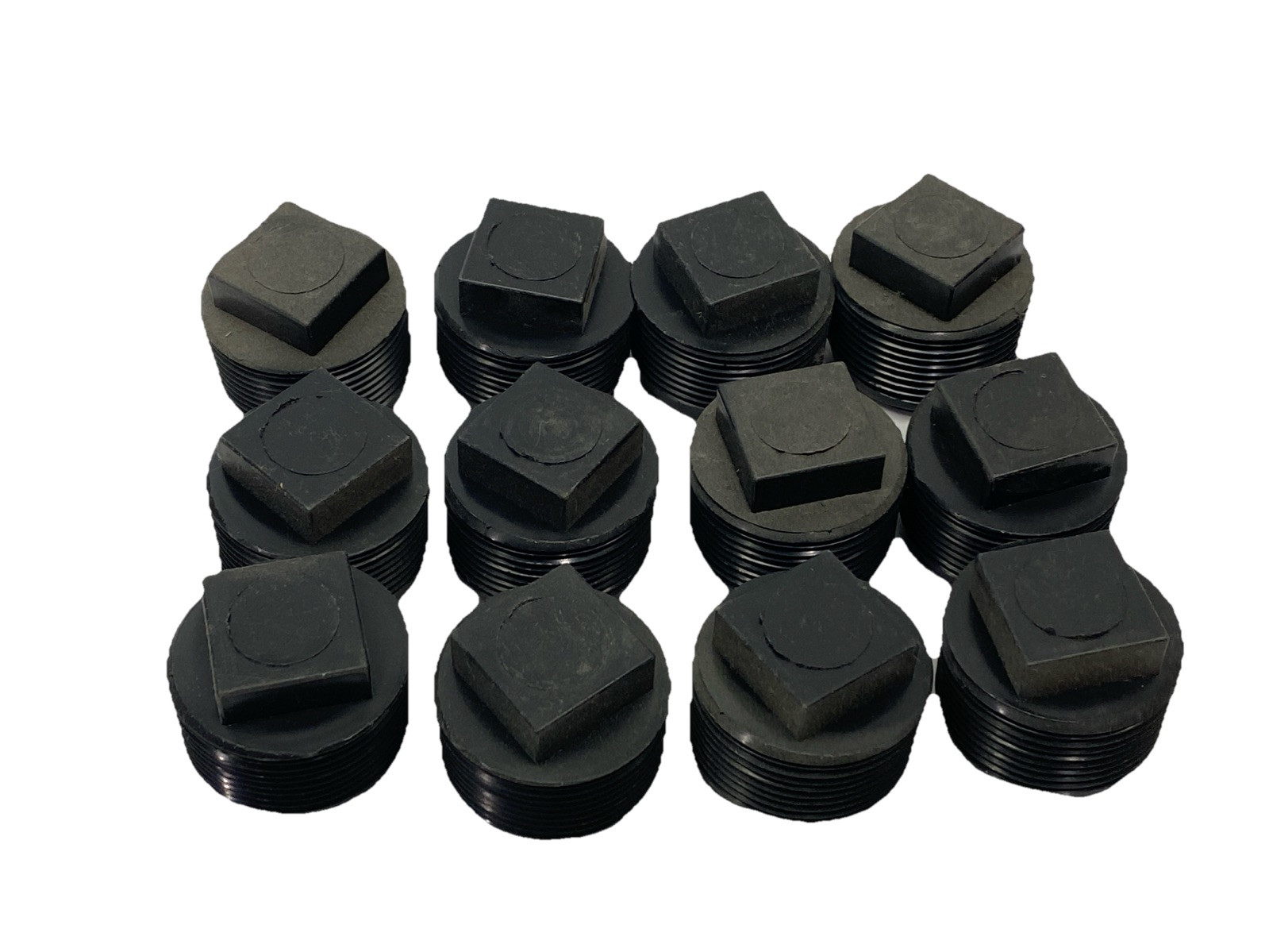 Niagara Plastics TP-13 2" Threaded Plastic Plug LOT OF 12