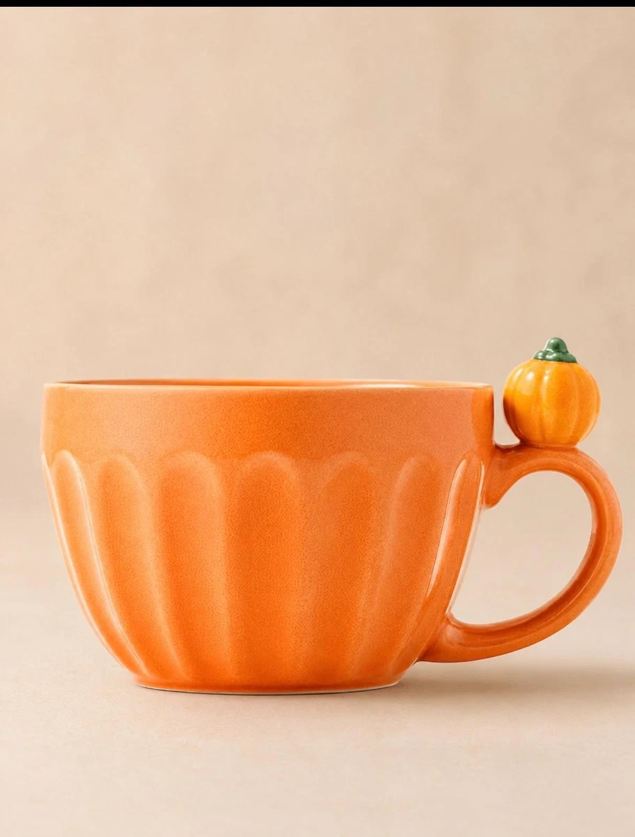 Starbucks Tasse Halloween 🎃 Kürbis am Henkel 2026 Herbst NEU 1Anhänger gratis
