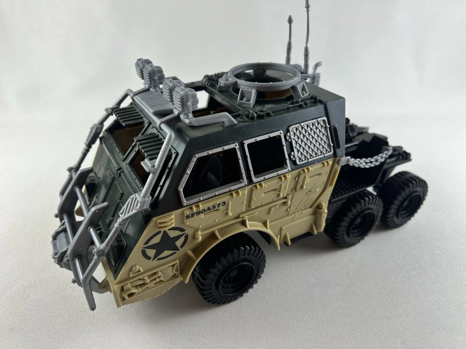 Bonecos Chap Mei Soldier Force foguete míssil/luzes e som com caminhão de transporte - Imagem 4 de 4