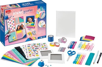 Maped CREATIV - Kreativ-Set SCRAPBOOKING - Komplett-Set inkl. Notizbuch und