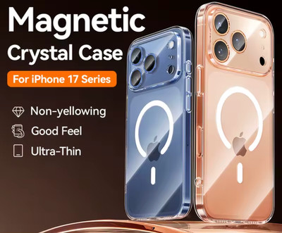 Ultra Hülle für iPhone 17 16 15 14 13 12 Magnet Klar Stoßfest MagSafe Cover