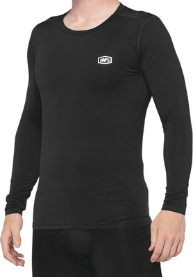 100% Basecamp Jersey Long-Sleeve Black size X-Large