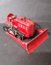 Dinky Toys Blaw Knox Bulldozer, No 561, 1:43 Scale, Die Cast, Rare, Spares, Red.