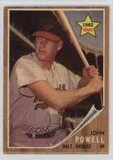 1962 Topps Boog Powell (Called John on Card) #99 Rookie RC