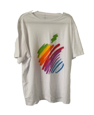 Apple Inc 2026 50th Anniversary Rare  Collectible T-Shirt Size XL