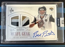 2016 Panini Honors 2014 National Treasures Blake Bortles RPA Rookie Auto #1/2