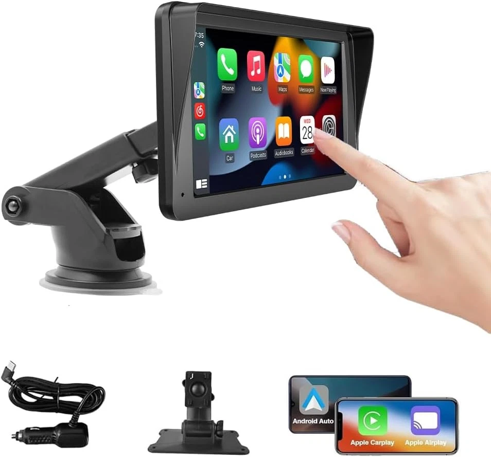 7 inch Car MP5 Player Bluetooth Touch Screen Stereo Radio With Rear Camera - Image 2 of 4