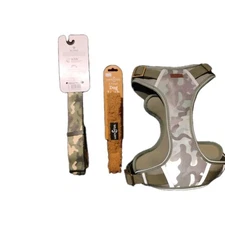 1 Leashe 1 Collar And 1 Dog Harness Package