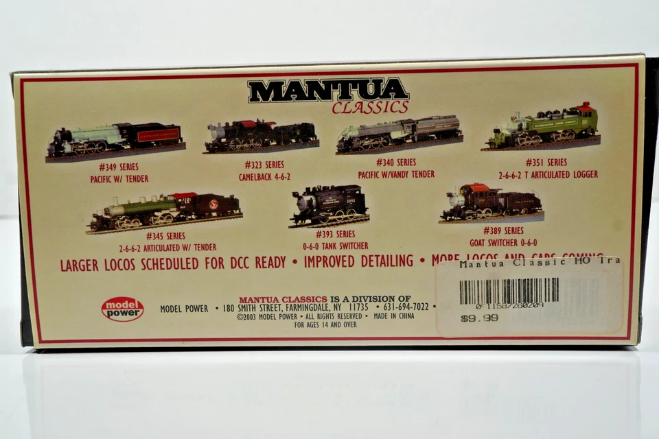 Mantua Super Heavyweights Ho Scale 41' Steel Refrigerator Carnation #733306 - Image 2 of 2