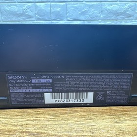 Sony PlayStation 2 PS2 Fat Console w/Network Adapter SCPH-50001/N Tested