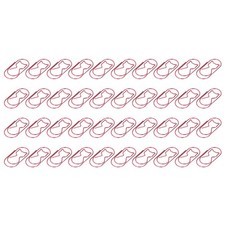 4 Boxes Cute Cat Shaped Metal Paper Clips Bookmark Clips for File Red