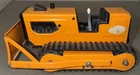 VINTAGE 1970s Pressed Steel TONKA T-6 Construction Bulldozer Orange Toy