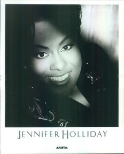 Press Photo: JENNIFER HOLLIDAY 8x10 B&W