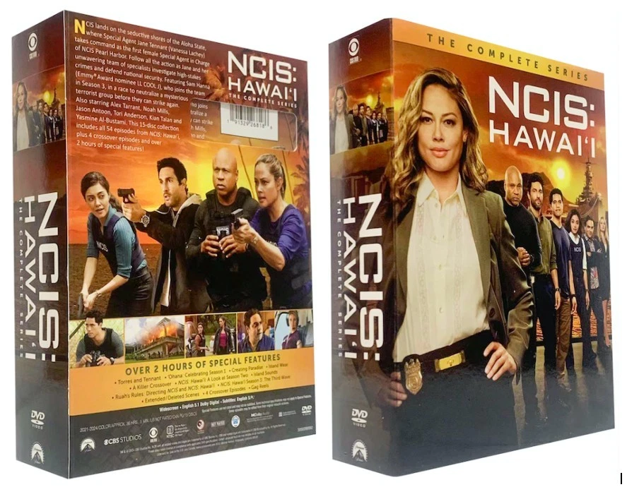 NCIS Hawaii: The Complete Series Season 1-3 [DVD 15-Disc Box Set NEW] Region 1