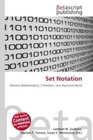 Lambert M. Surhone (U. A.) | Set Notation | Taschenbuch | Englisch (2026)