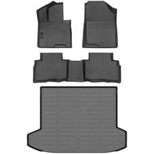 All Weather Floor Mat  Cargo Mat Fit tucson hybrid 2022-2026 floor cargo mats