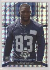 2022 Panini Mosaic Rookies Mosaic Prizm Dareke Young #349 7l6