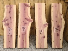 Live Edge Aromatic Red Cedar Wood Slab  191-02 