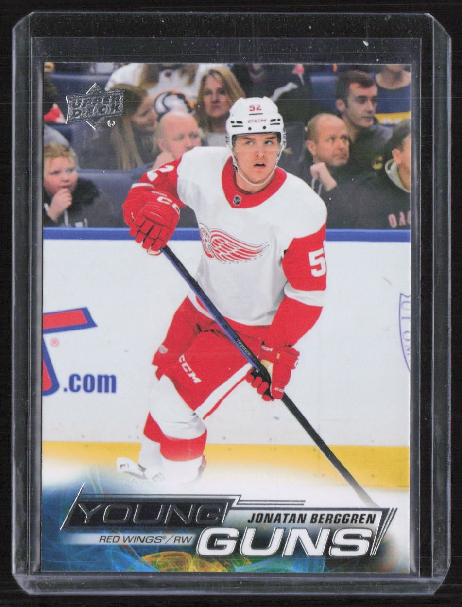 Jonatan Berggren 2022-23 Upper Deck Young Guns #705