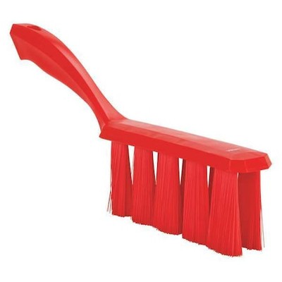 Vikan 45854 1 1/2 In W Bench Brush, Medium, 7 In L Handle, 6 1/2 In L Brush,