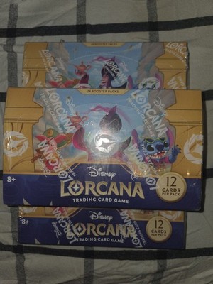 Disney Lorcana Into the Inklands Booster Box - 24 Booster Packs New Factory Seal