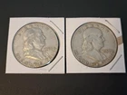 Lot (2) 1959-D & 61-D Franklin Half Dollar Coins