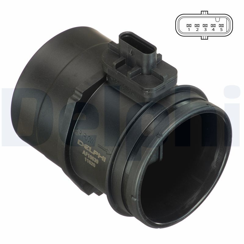 DELPHI-OE AF10639-12B1 Mass Air Flow Sensor for BMW