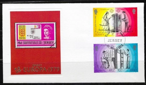 1¢ WONDER'S ~ JERSEY FDC EUROPA 1979 ~ F120