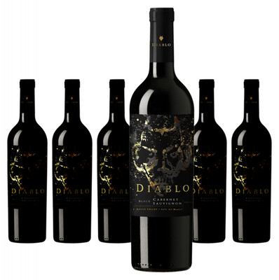 6 x Casillero del Diablo Diablo Black   2023