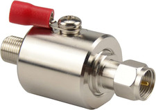 F Type Lightning Arrestor 3Ghz 75 Ohm with 90V Gas Tube Discharge TV Surge Prote