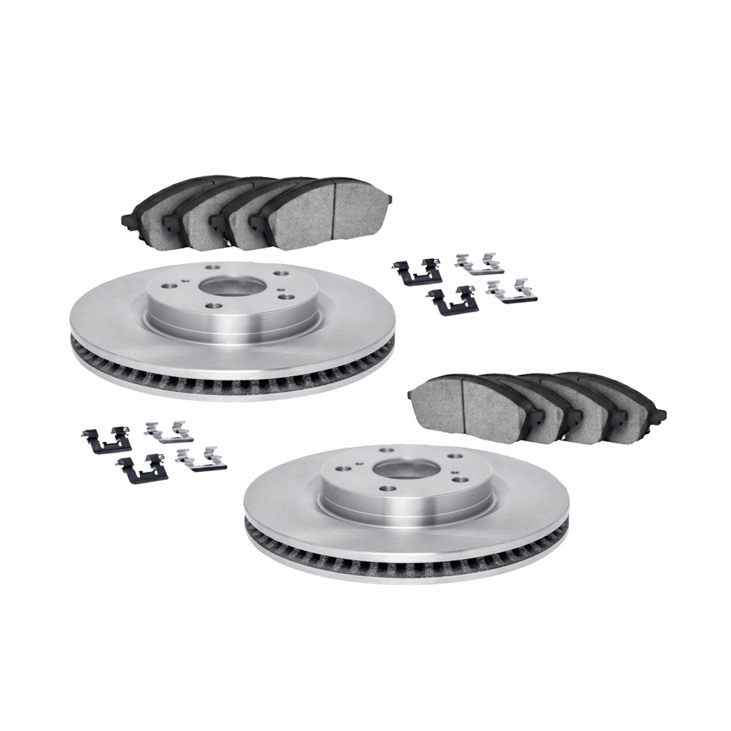 For Mercedes-Benz CLK350/CLK500/SLR McLaren 2006-2009 Brake Set Front and Rear