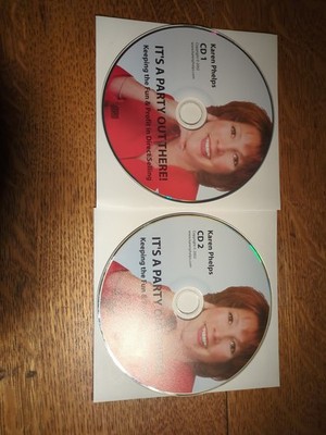 It's A Party Out There Karen Phelps 2 CD Fun & Profit In Direct Selling Disc Onl