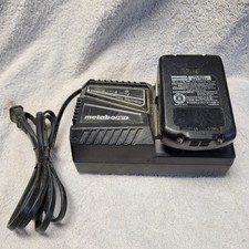 Metabo UC 18YFSL HPT 14.4V-18V Li-Ion Battery Charger with BSL 1830C Battery