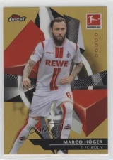 2020-21 Topps Finest Bundesliga Gold Refractor /50 Marco Hoger #54