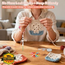 Coopay Crochet Hook 10.0mm P-16 Polymer Clay Handle Bracelet