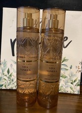 2 Bath  Body Works Viva Vanilla Fine Fragrance Body Mist Spray 8 fl.oz. NEW