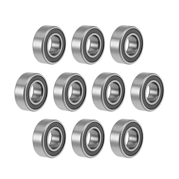 10 X Rillenkugellager MR126-2RS 6Mm ID 12Mm AD 4Mm Bohrung Z2-image