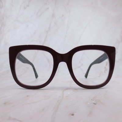 Eyebuydirect Unique C1 Eyeglasses Frame Womens Brown Black Full Rim 51-22-145