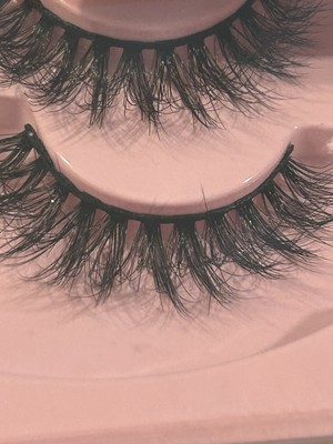 NWOT 7 Pair Black Eyelashes. 