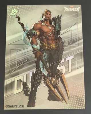 2026 Card.Fun Marvel Rivals Eternal Glory Namor MR-CS-11 Duelist