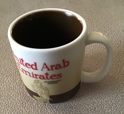 Starbucks UNITED ARAB EMIRATES Collector/City Series 3 oz Mini Coffee Mug